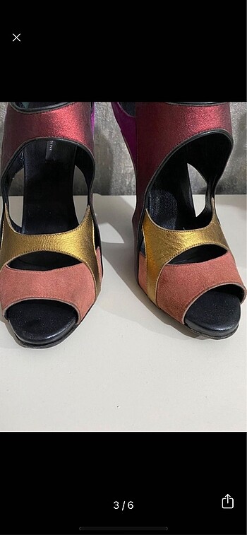 38,5 Beden Gucci zara ayakkabı