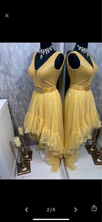 Abiye mezuniyet elbise - Görsel 2