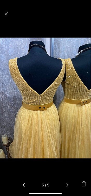 Abiye mezuniyet elbise - Görsel 5