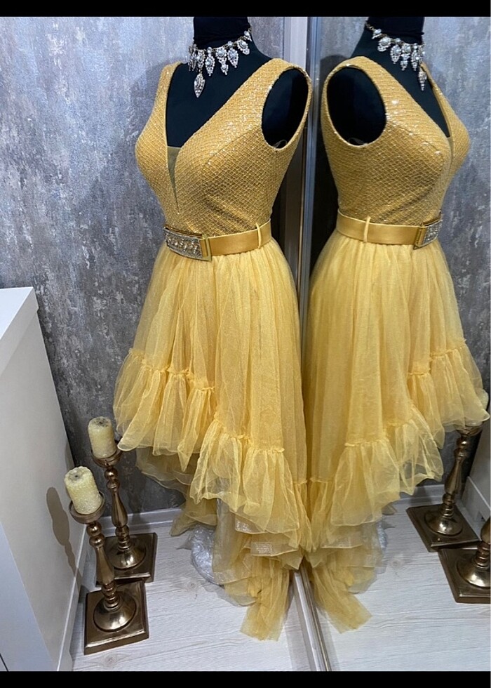 Abiye mezuniyet elbise - Görsel 2