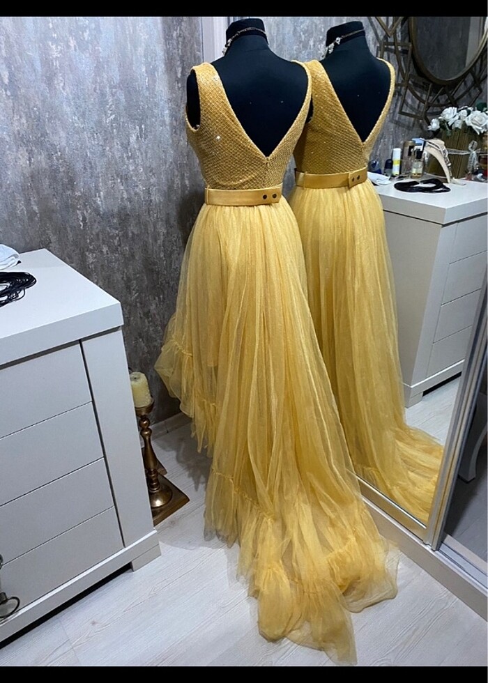 Abiye mezuniyet elbise - Görsel 4