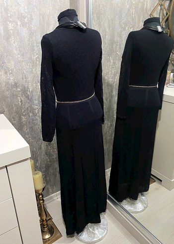 Zara Zara Siyah Uzun Kadın Elbise