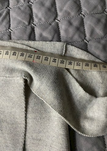 40 Beden gri Renk Yargıcı triko etek