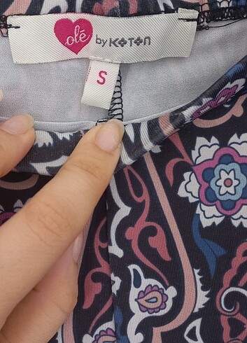 Koton Koton, desenli tayt pantolon, s beden 