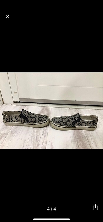 37 Beden gri Renk calvin klein sneaker