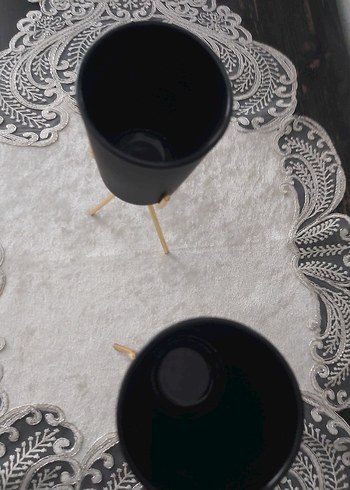 gold ayaklı mumluk - Görsel 2