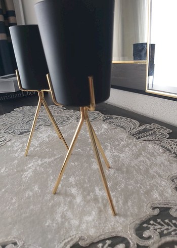 gold ayaklı mumluk - Görsel 4