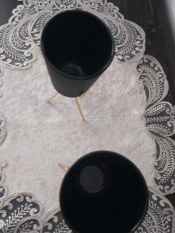 gold ayaklı mumluk - Görsel 2