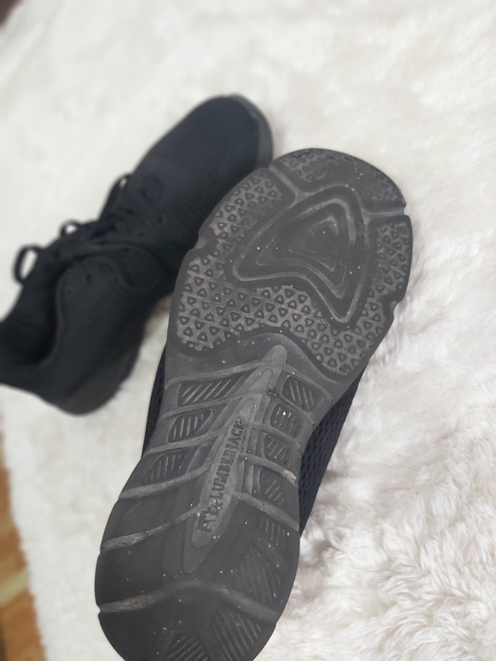 Siyah Bağcıklı erkek Spor Ayakkabı - Görsel 3