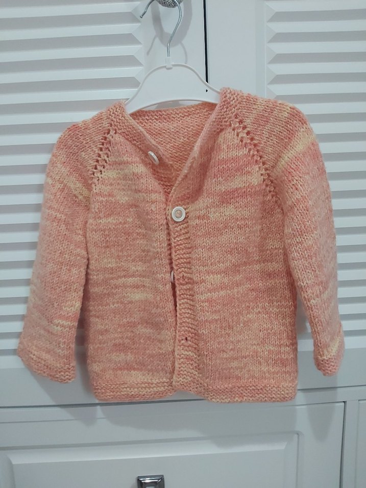 Kız Çocuk Pembe Örgü Bohem Hırka - Görsel 3