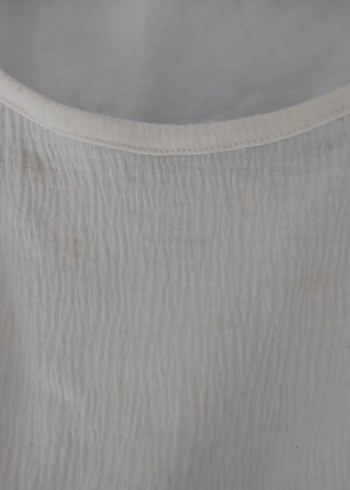 Kız Çocuk Beyaz Askılı Fırfırlı Elbise - Görsel 6