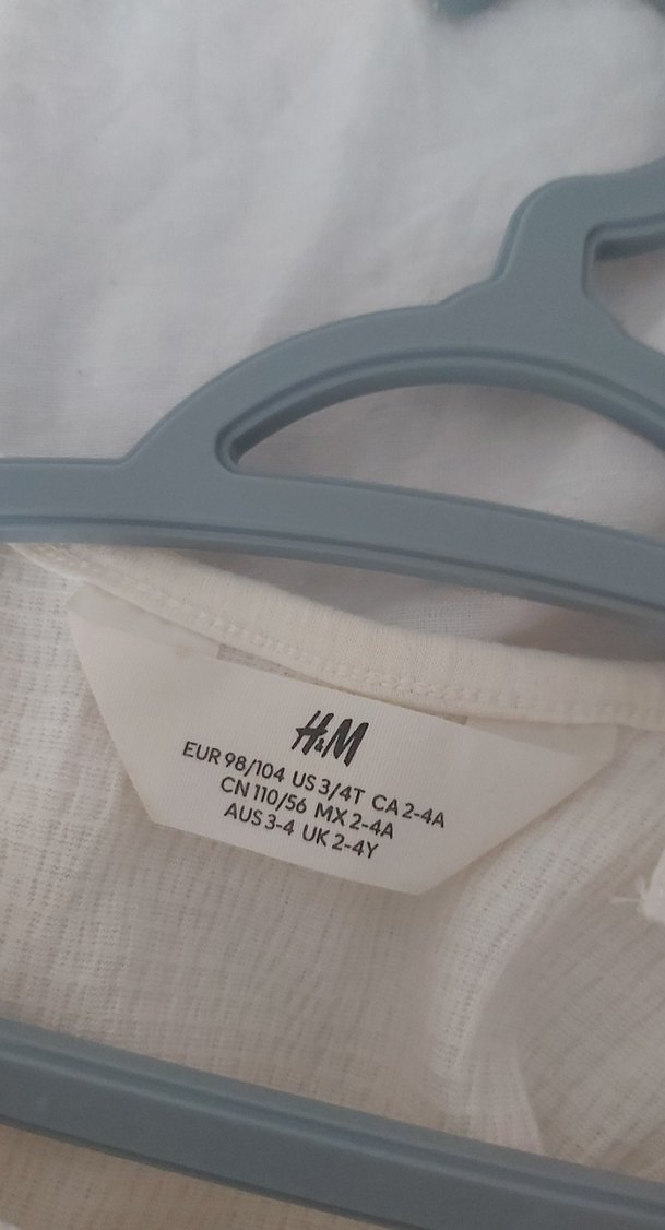 Kız Çocuk Beyaz Askılı Fırfırlı Elbise - Görsel 5