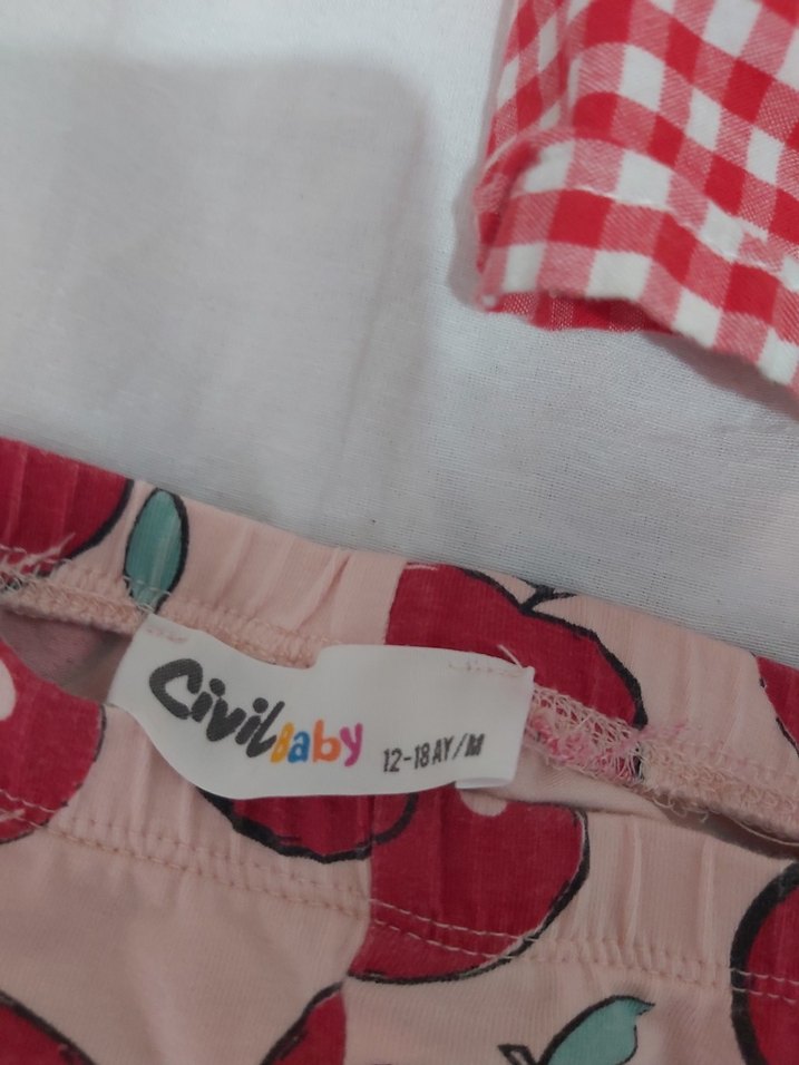 Renkli Bebek Kız Kıyafet Seti - Görsel 2