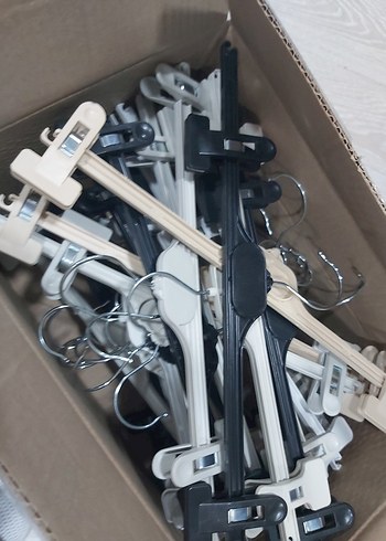 mandallı etek pantolon askısı - Görsel 2