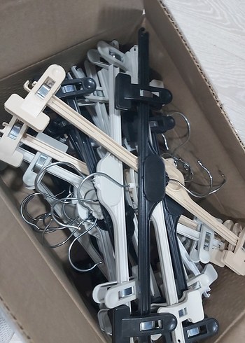 mandallı etek pantolon askısı - Görsel 3