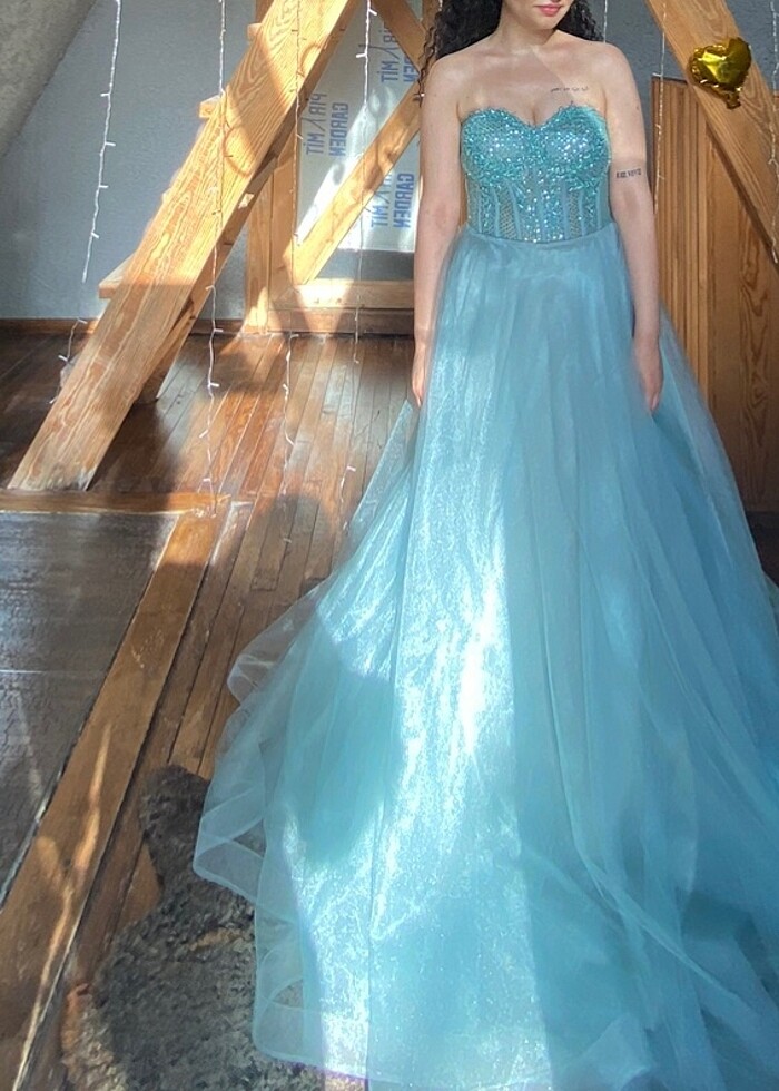 Nişan elbisesi - Görsel 3