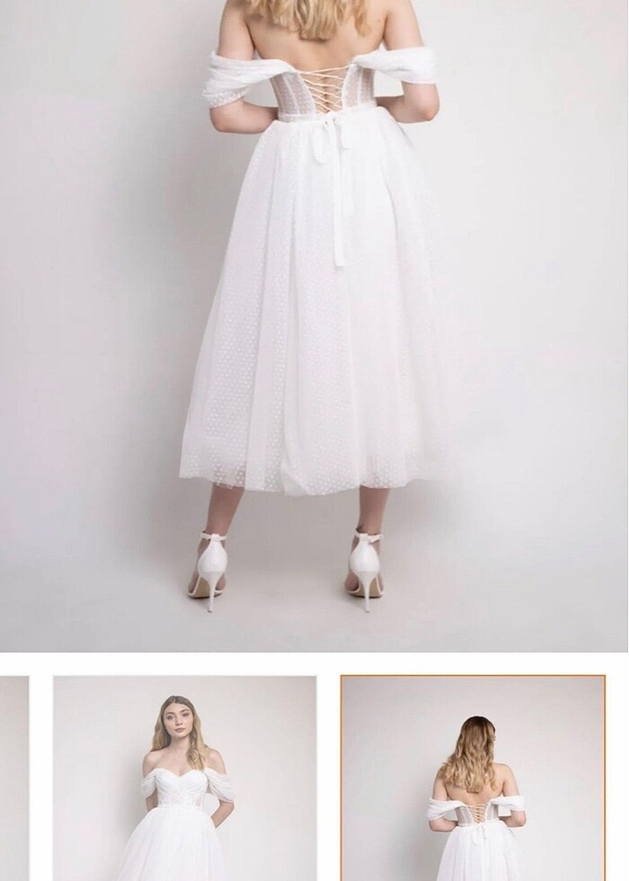 prenses model nikah elbisesi - Görsel 2