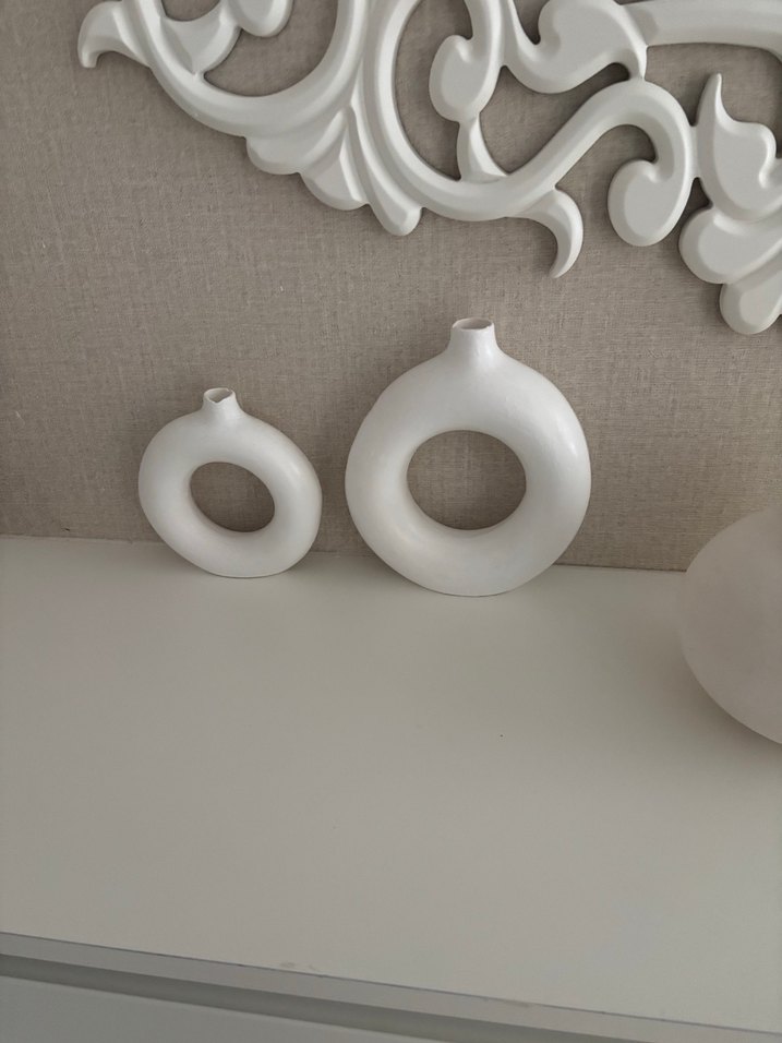 Beşli dekoratif obje, vazo - Görsel 3