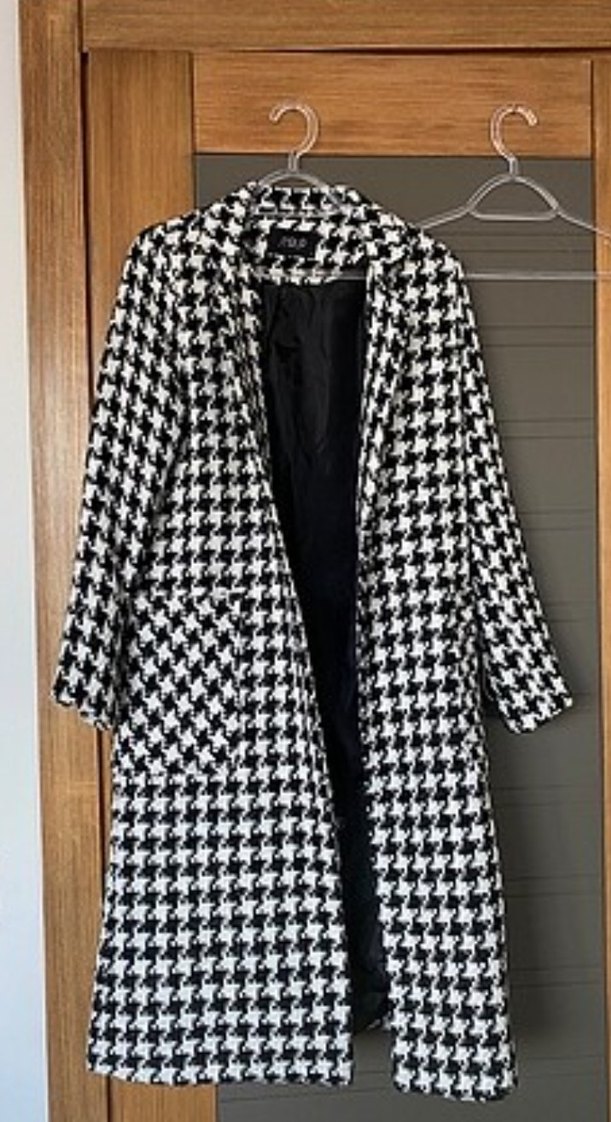 Ekose Desenli Uzun Triko  Kaban - Görsel 2