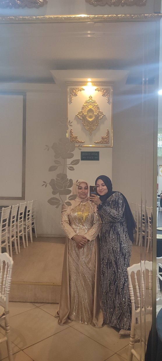 lacivert balık model abiye - Görsel 2