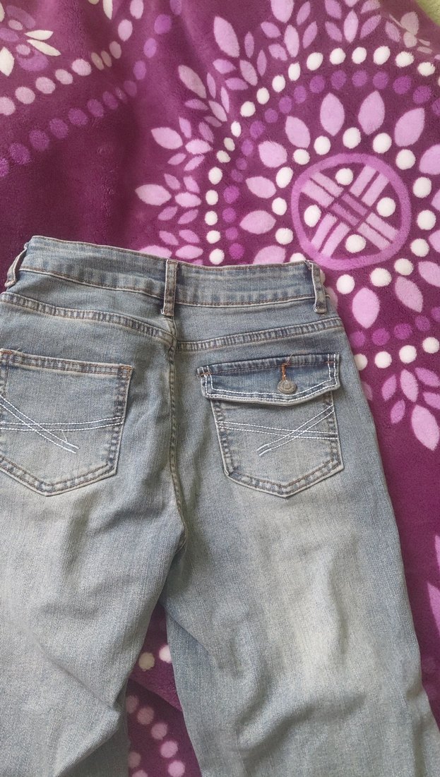 Gri  Salaş Midi Kot Pantolon - Görsel 3