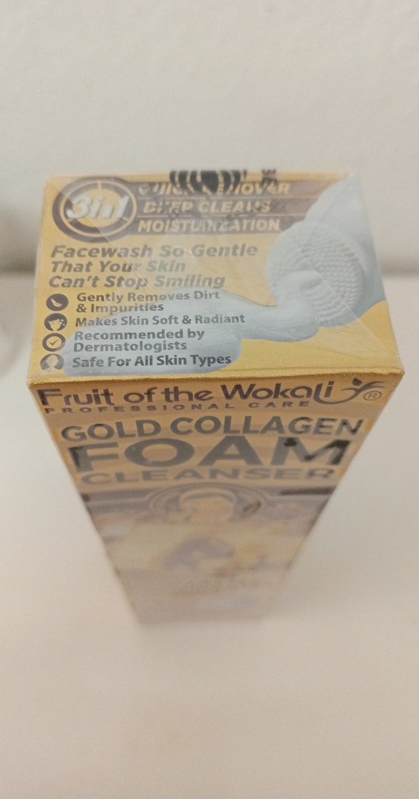 Gold Collagen Köpük Yüz Temizleyici - Görsel 3