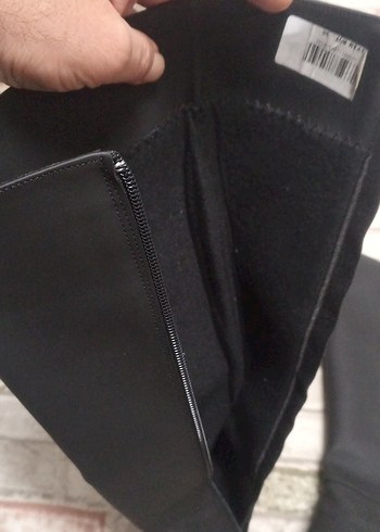 Kadın Siyah Topuklu Dizüstü Bot - Görsel 2