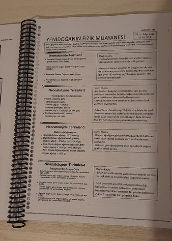 Pediatri - 3 cilt Hacettepe tıp dönem 4 notları, Türkçe - Görsel 3