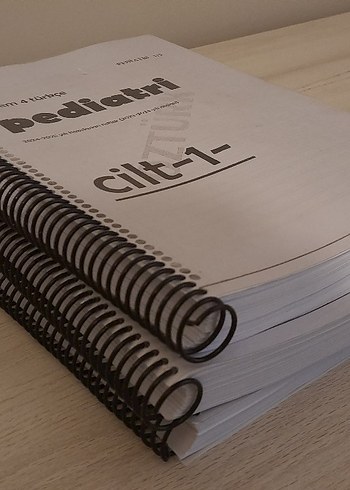 Pediatri - 3 cilt Hacettepe tıp dönem 4 notları, Türkçe - Görsel 8