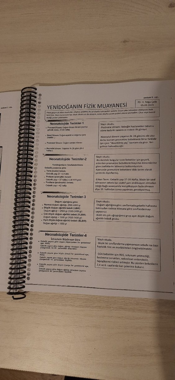 Pediatri - 3 cilt Hacettepe tıp dönem 4 notları, Türkçe - Görsel 3