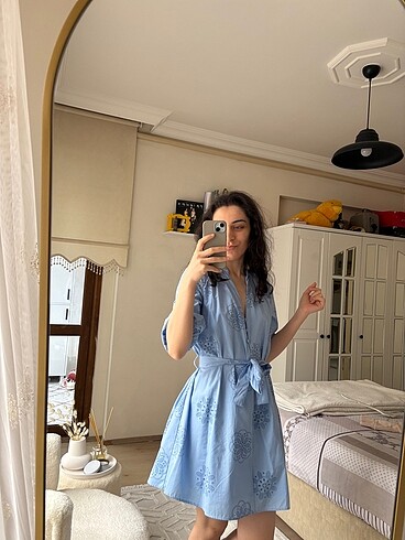 xs Beden Zara elbise