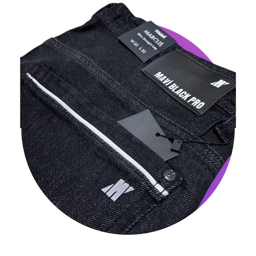 Mavi jeans pantolon - Görsel 2