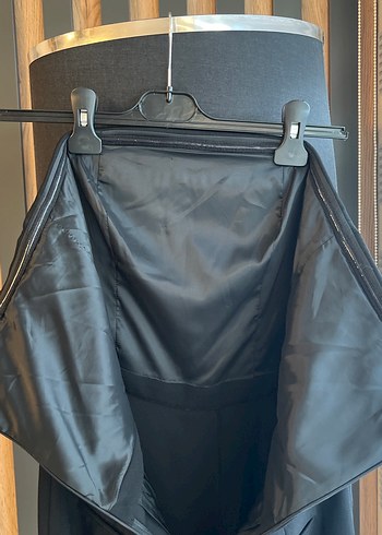 Kadın Siyah Uzun Askılı Tulum - Görsel 6