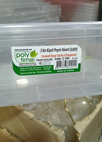 Diğer Plastik Kap