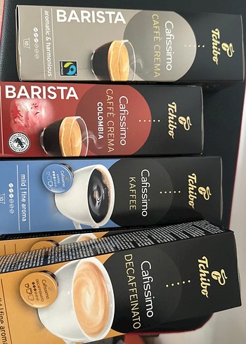  Beden Tchibo kapsül kahve 5 adet 10 lu paket