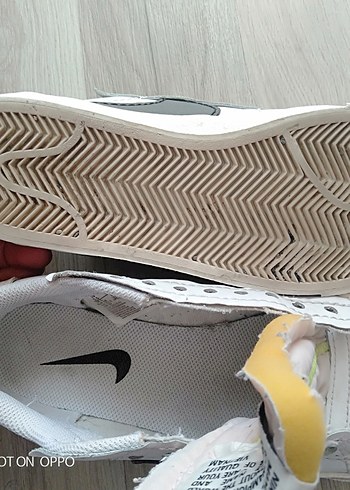 36 Beden beyaz Renk Nike Beyaz Street Wear Spor Ayakkabı