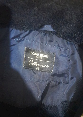 Lcw Kürklü Mavi Kadın Kışlık Mont - Görsel 6