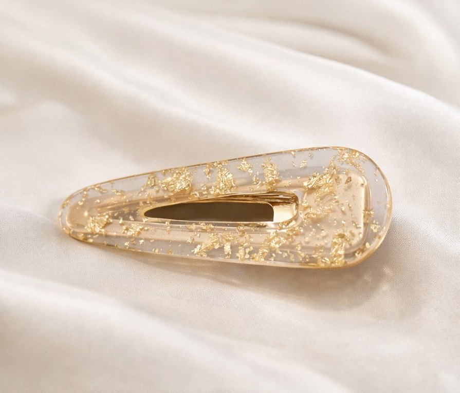 gold saç tokası - Görsel 2