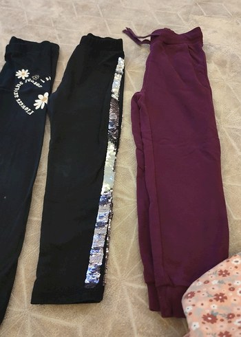 Mor Dar Kesim Kız Tayt - Görsel 3