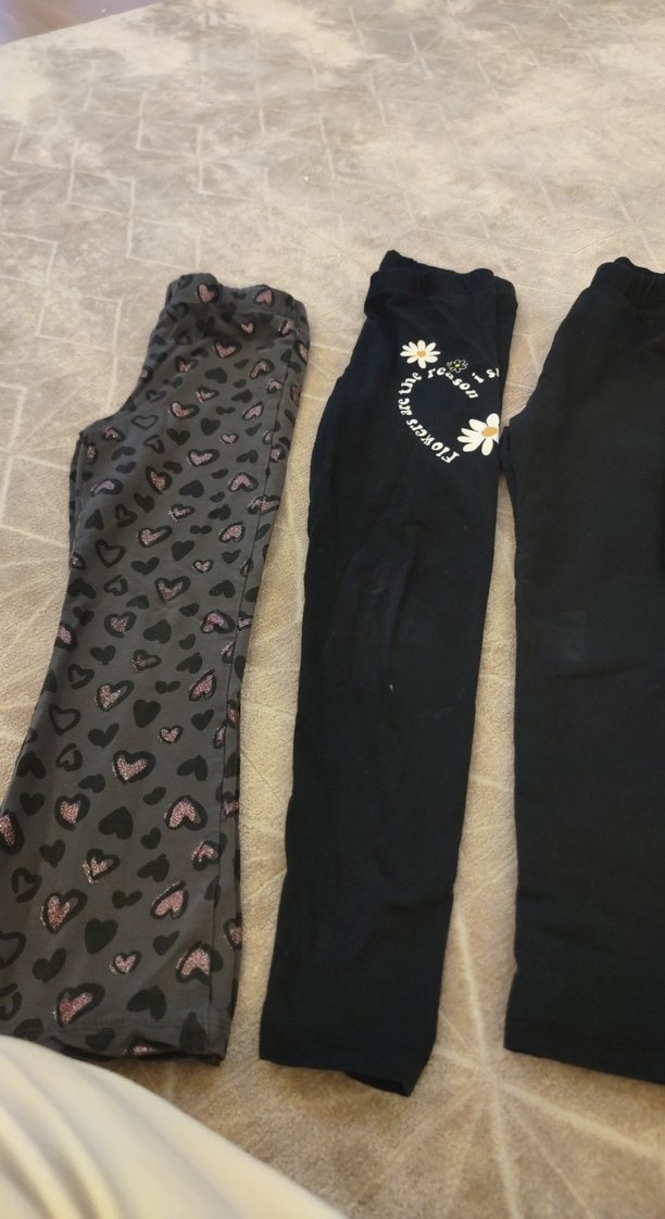 Mor Dar Kesim Kız Tayt - Görsel 2