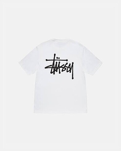Basic Stüssy Tee Beyaz