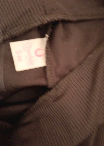 Siyah Dar Kesim Kadın Tayt - Görsel 3