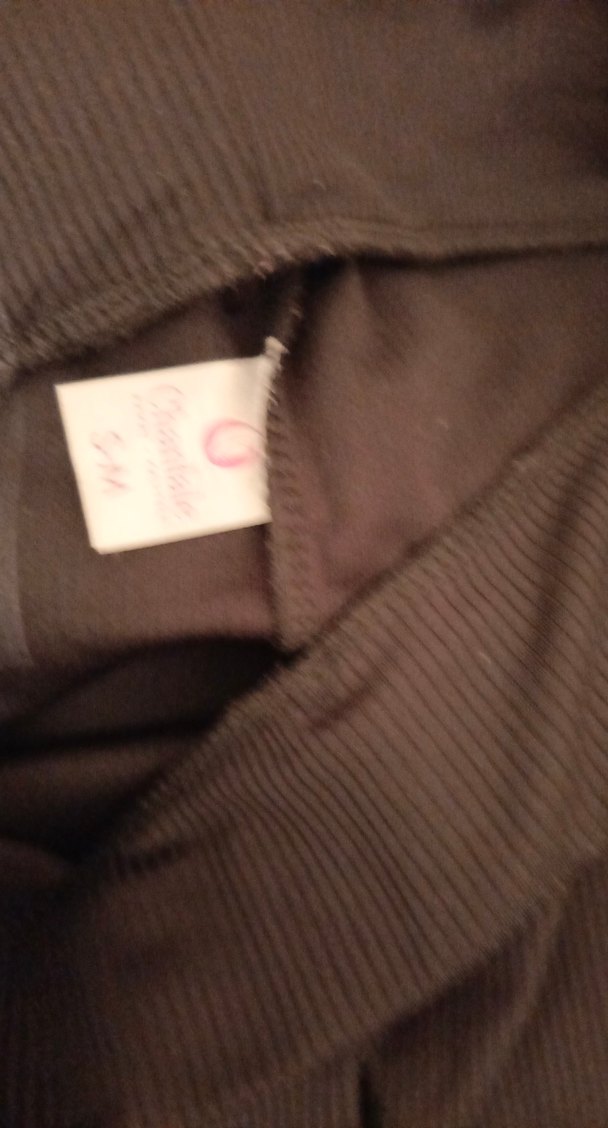 Siyah Dar Kesim Kadın Tayt - Görsel 3