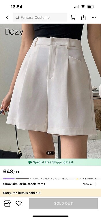 Shein Şort
