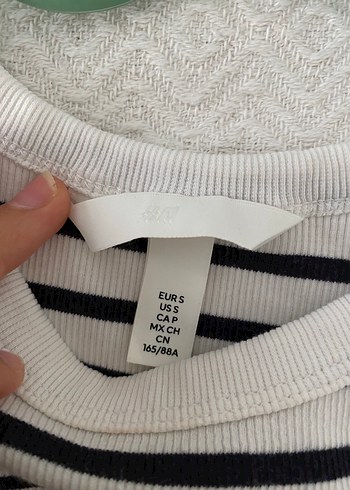 H&M Çizgili HM Elbise
