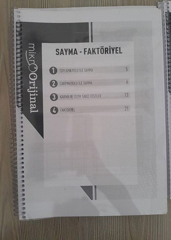 mikro orijinal 4 föy kitabı 2 tyt 2 ayt kitabı 2. el