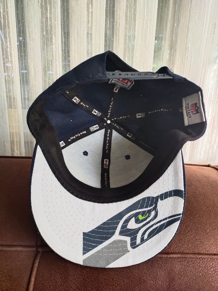 New Era Fits Seattle Seahawks NFL Team Blue Hat Cap - Görsel 4