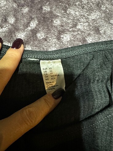 xs Beden Triko crop