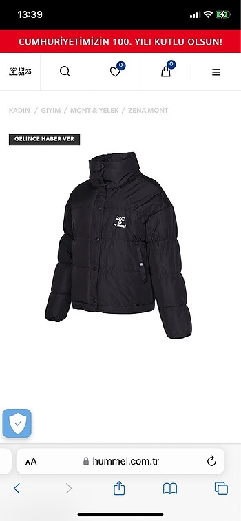 Hummel Zenna Siyah Mont