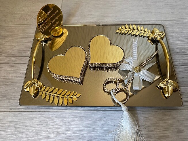 Zara Home 2li nişan tepsisi